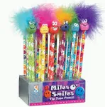 Geddes Miles O'Smiles Tip Topz Pencils