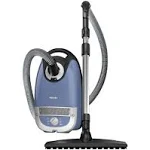 Vacuum Cleaner with High Suction Power C2 Hardfloor Bagged Canister in Tech Blue