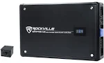 Rockville Krypton-M3 4000w Max/1000w RMS Mono 1 Ohm Car Amplifier Amp+Remote