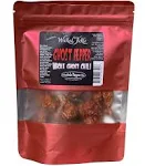 Wicked Tickle 10 Whole Ghost Pepper Dried Intact Seed Pods Plus 2 Free, Super Hot