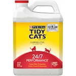 Purina Tidy Cats Clumping Cat Litter, 24/7 Performance Multi Cat Litter, 35 lb. Pail