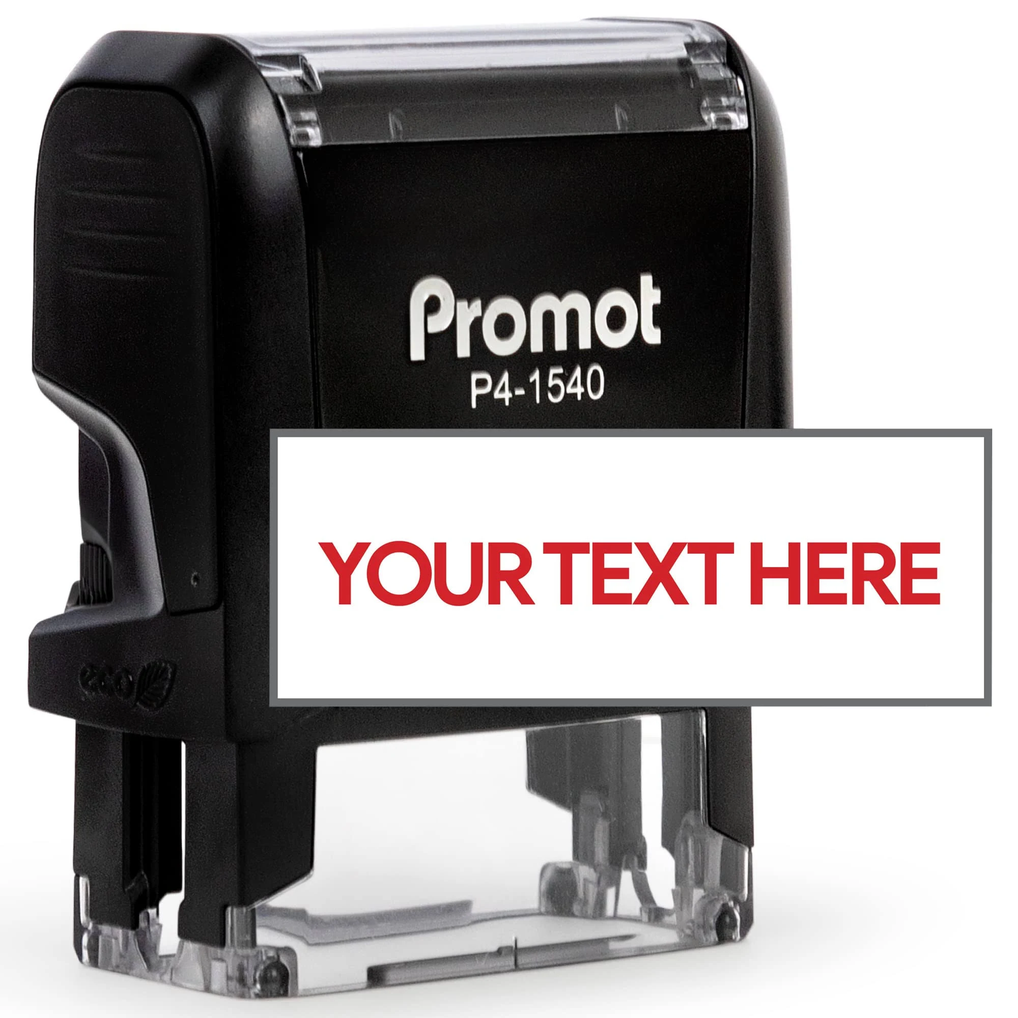 Promot Self Inking 1 Line Custom Stamp - Personalized Name Stamp for Office ...