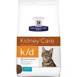 Hill's Prescription Diet k/d Kidney Care Ocean Fish Dry Cat Food, Veterinary Diet, 8.5 lb. Bag