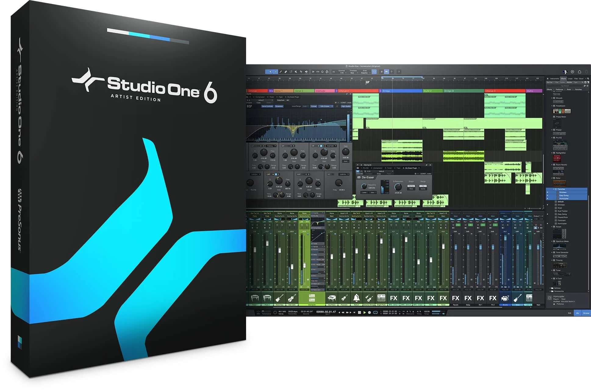 PreSonus Studio One 6 Artist Music Production Software (Activation Card)