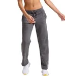 Champion Women's Fleece Open Bottom Pants - Granite Heather - L