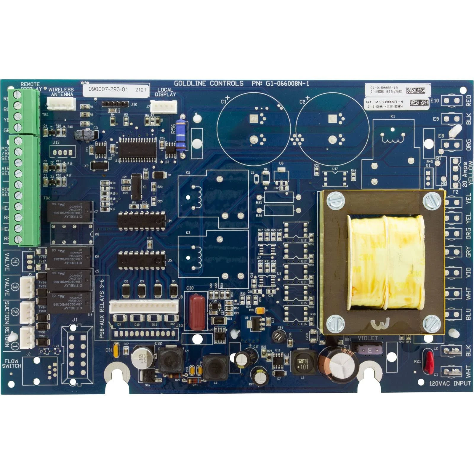 Hayward GLX-PCB-HPC-4 E-Command 4 Main PCB