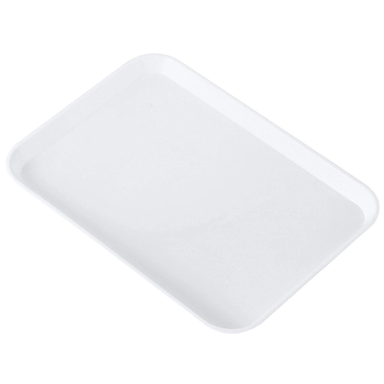 JMU White Dental Plastic Trays Autoclavable Procedure Flat Trays for Instrument, 13.25" X 9.75", Size B