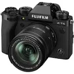 FUJIFILM X-T5 Mirrorless Camera with 18-55mm Lens (Black)