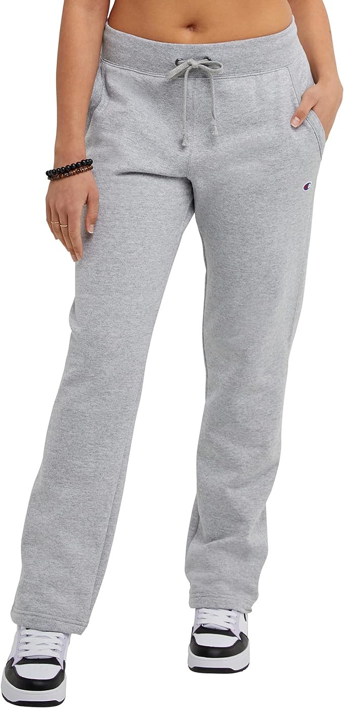 Champion Women's Sweatpants, Powerblend, Fleece Pants, Comfortable Lounge Pants for Women