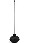  60166A Toilet Plunger With Patented All-angle Design, Heavy-duty Toilet Bo