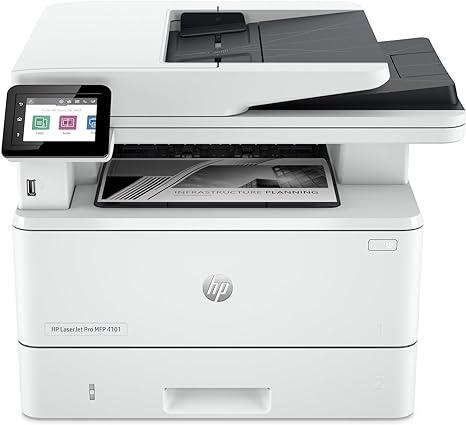 HP LaserJet Pro MFP 4101fdw Printer