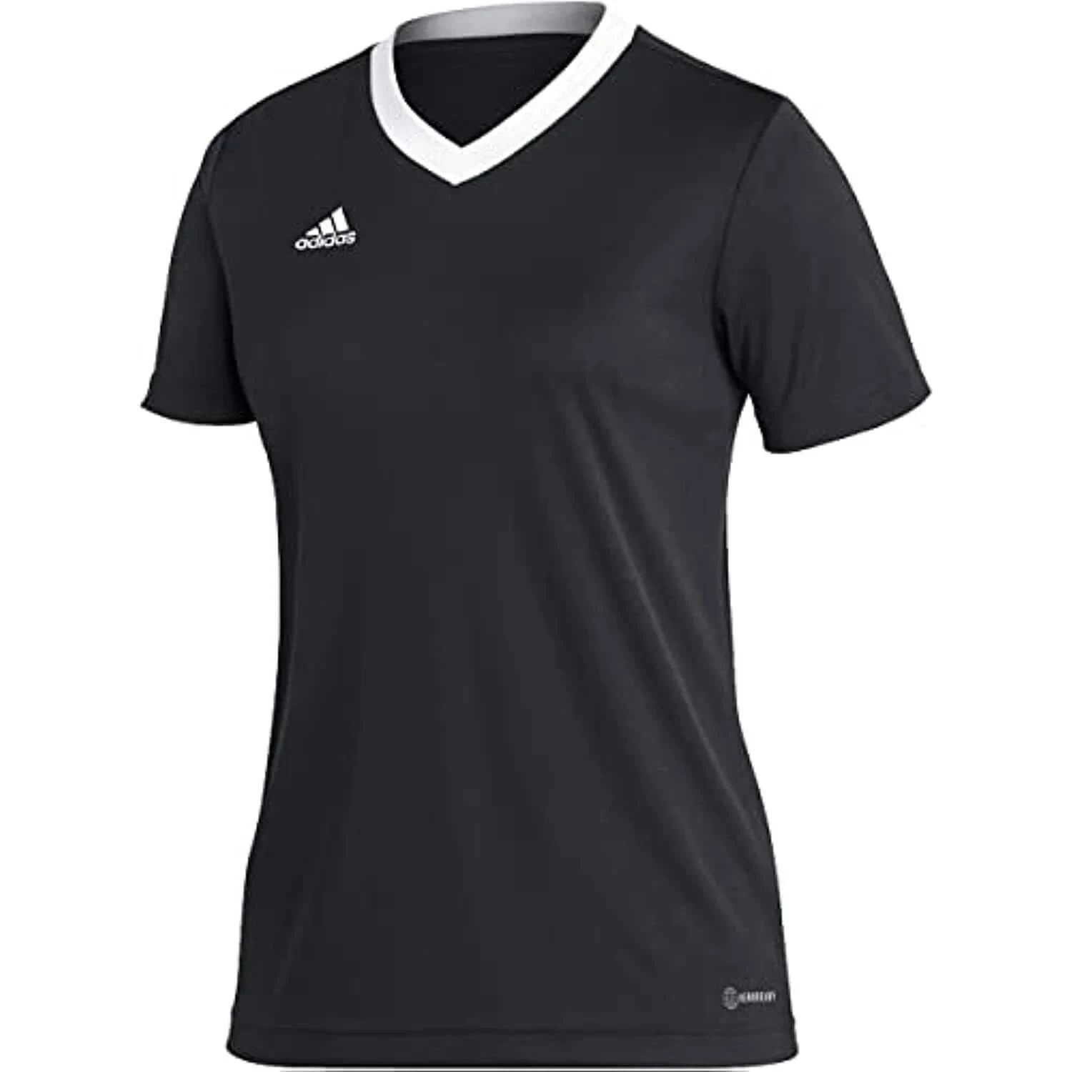 Adidas Women's Entrada 22 Soccer Jersey, Black