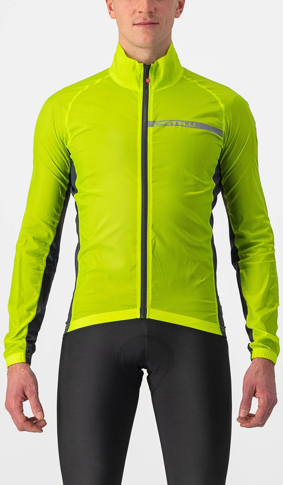 Castelli Squadra Stretch Jacket : Electric Lime S