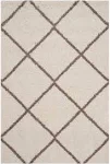 Safavieh Hudson Shag SGH281D 5'1" x 7'6" Ivory / Beige Area Rug