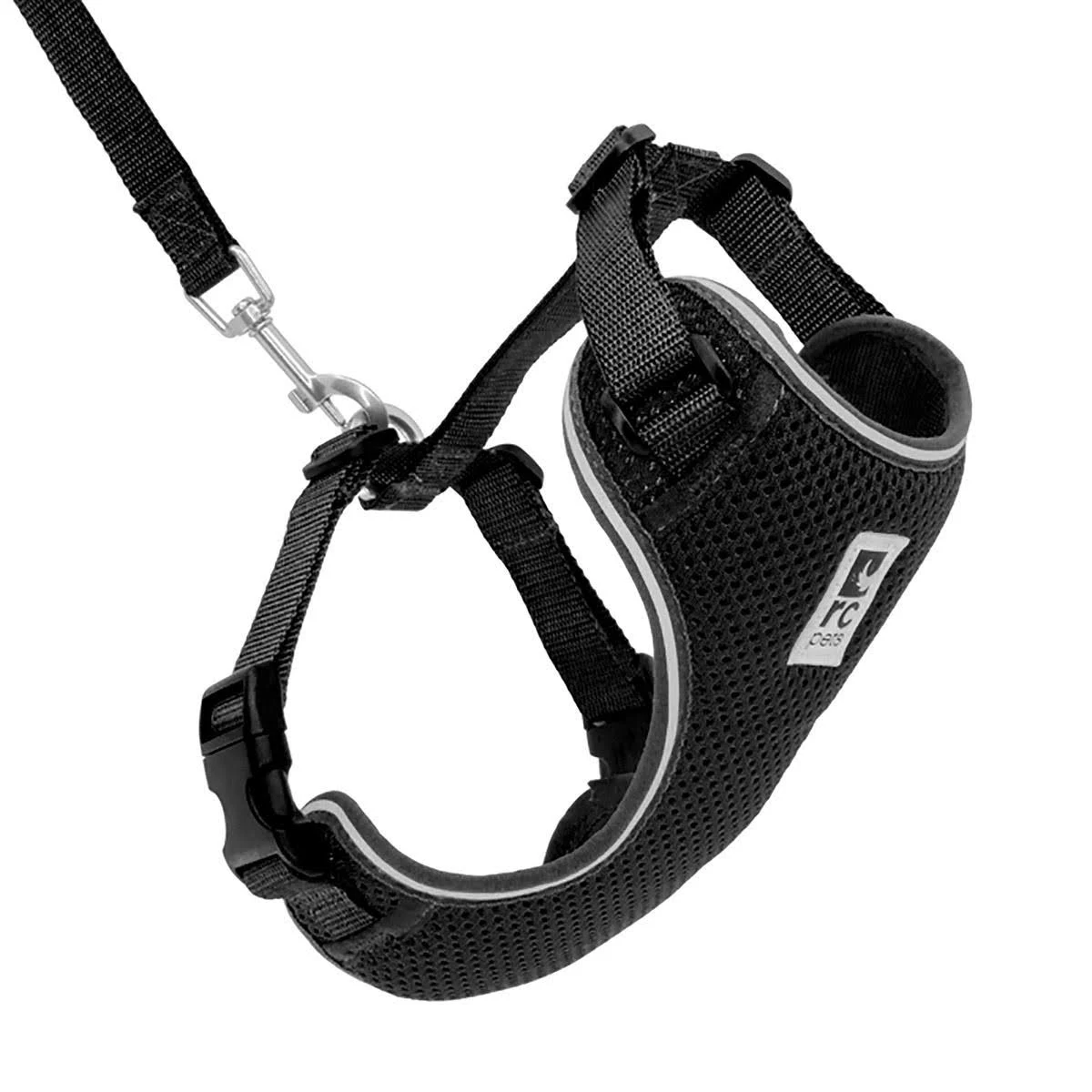 RC Pets Adventure Kitty Harness, Black, Large