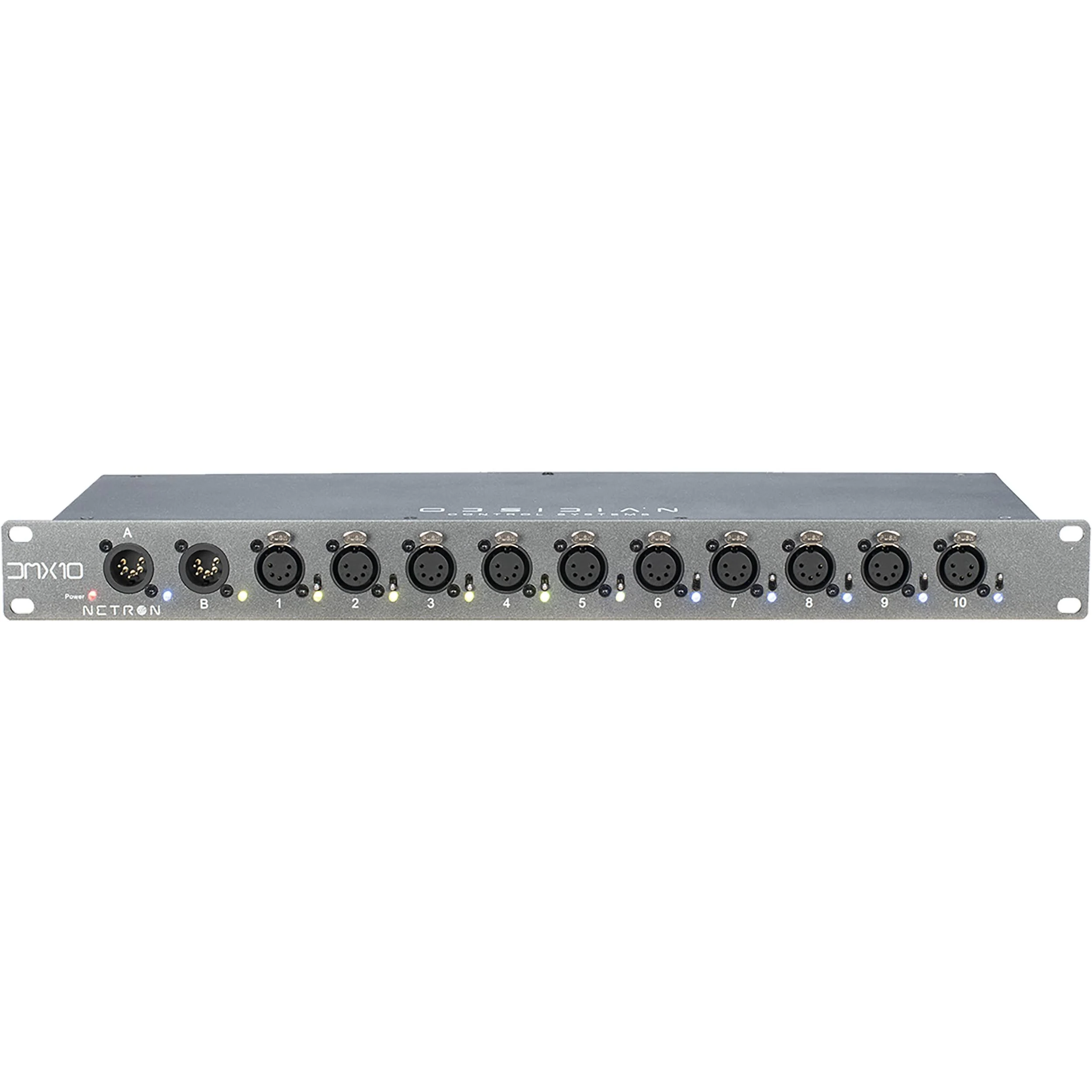 Obsidian Netron DMX 10-5 Rackmount 10-Port DMX Splitter