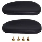 Podoy Office Chair Arm Rest Replacement Pad 10" 4" Part Armrest Cover #1043 for Office Desk Parts (Pack of 2)