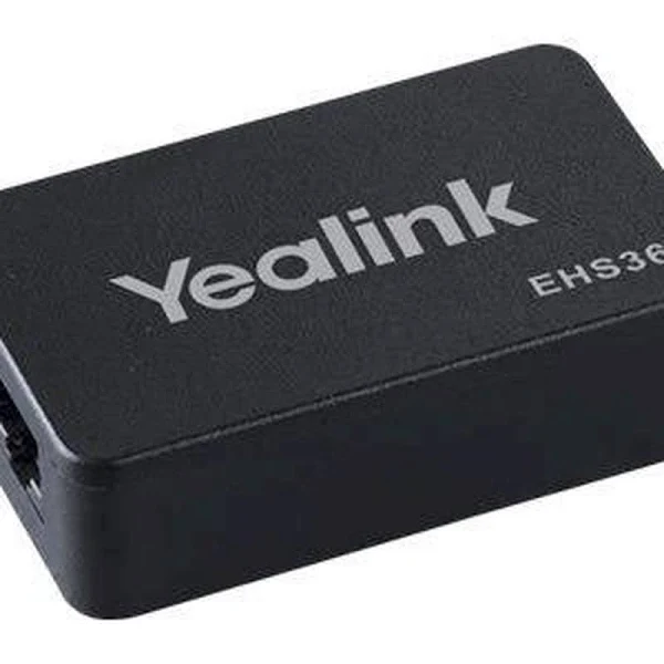 Yealink EHS36 Wireless Headset Adapter, Black