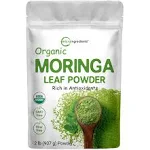 Organic Moringa Oleifera Leaf Powder, 2 Pounds - Superfood for Smoothies- C86