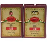 Szeged Rib Rub(5oz.), 2 Pk ~ YANKEETRADERS® ~ FREE SHIPPING