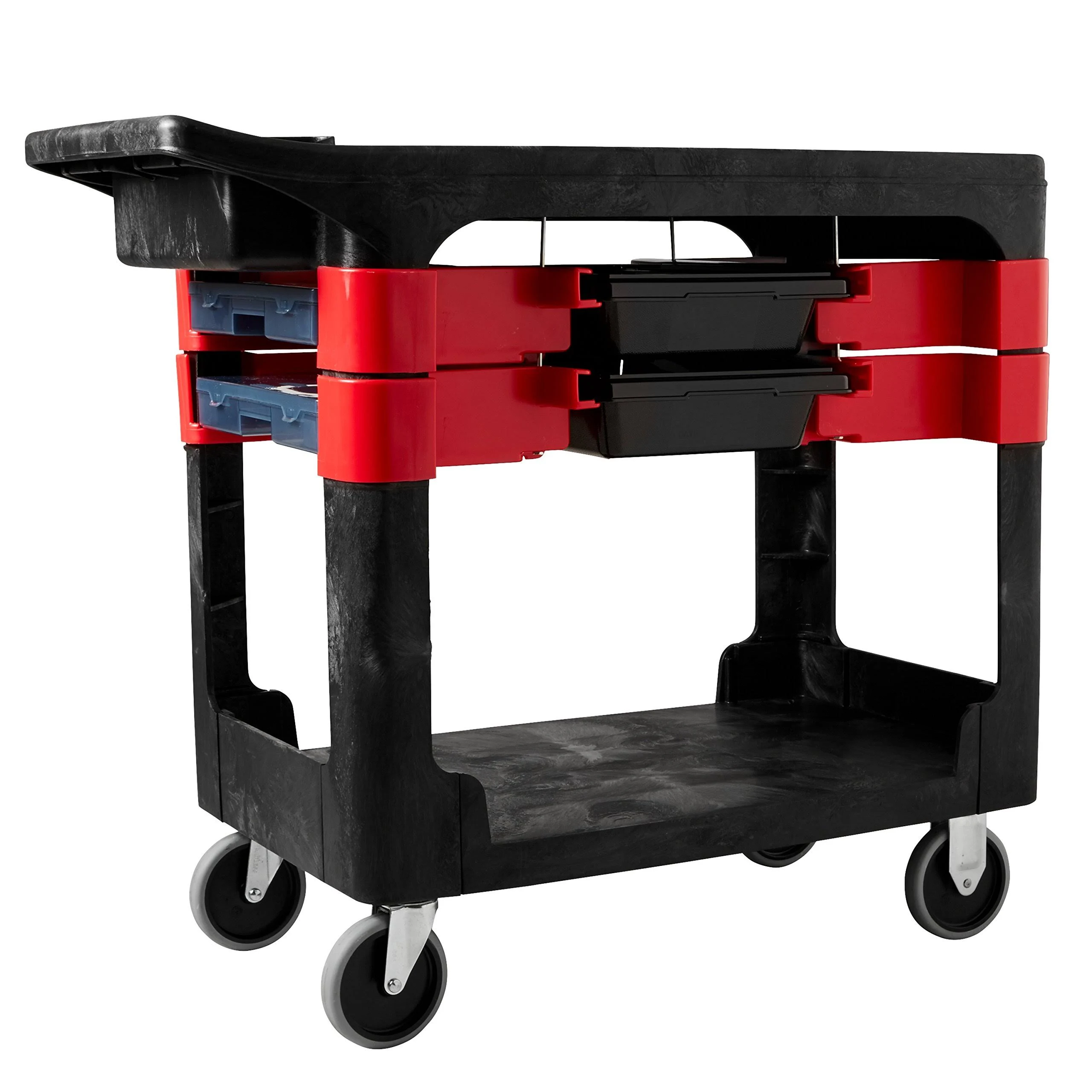 Black Rubbermaid Trades Cart