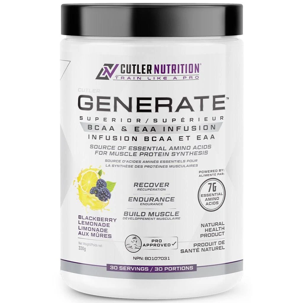 Cutler Nutrition GENERATE BCAA-EAA, 30 Servings