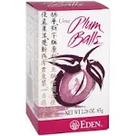 Eden Ume Plum Balls, Ume Plum Concentrate and Jinenjo Wild Mountain Yam, 300 Qua