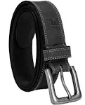 Timberland Pro Men's 38mm Black Boot Leather Belt - 40