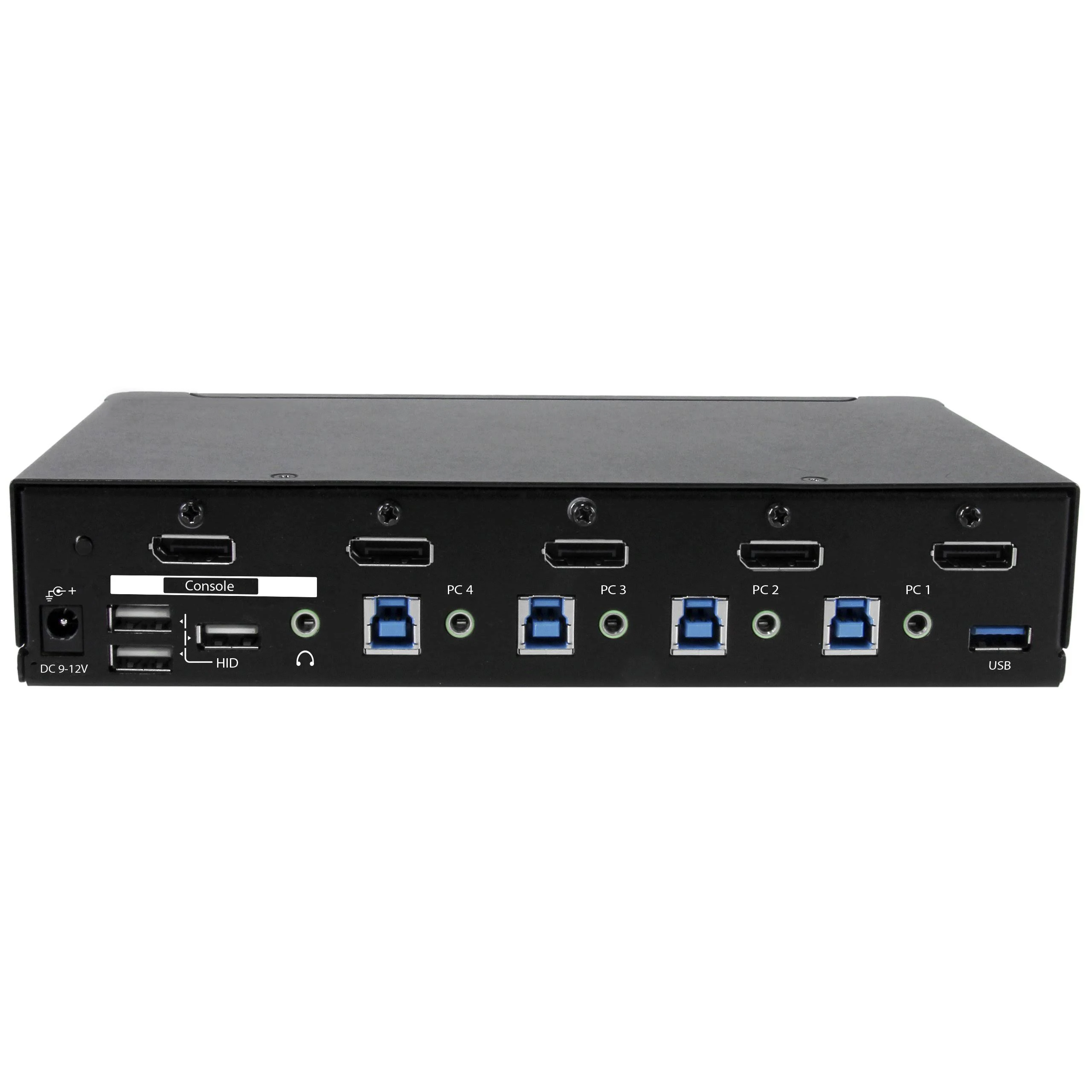 StarTech.com SV431DPU3A2 4-Port DisplayPort KVM Switch - USB 3.0 - 4K