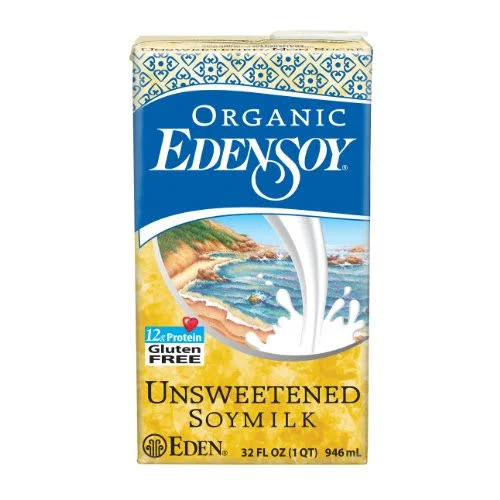 EdenSoy Organic Soymilk, Unsweetened - 32 fl oz