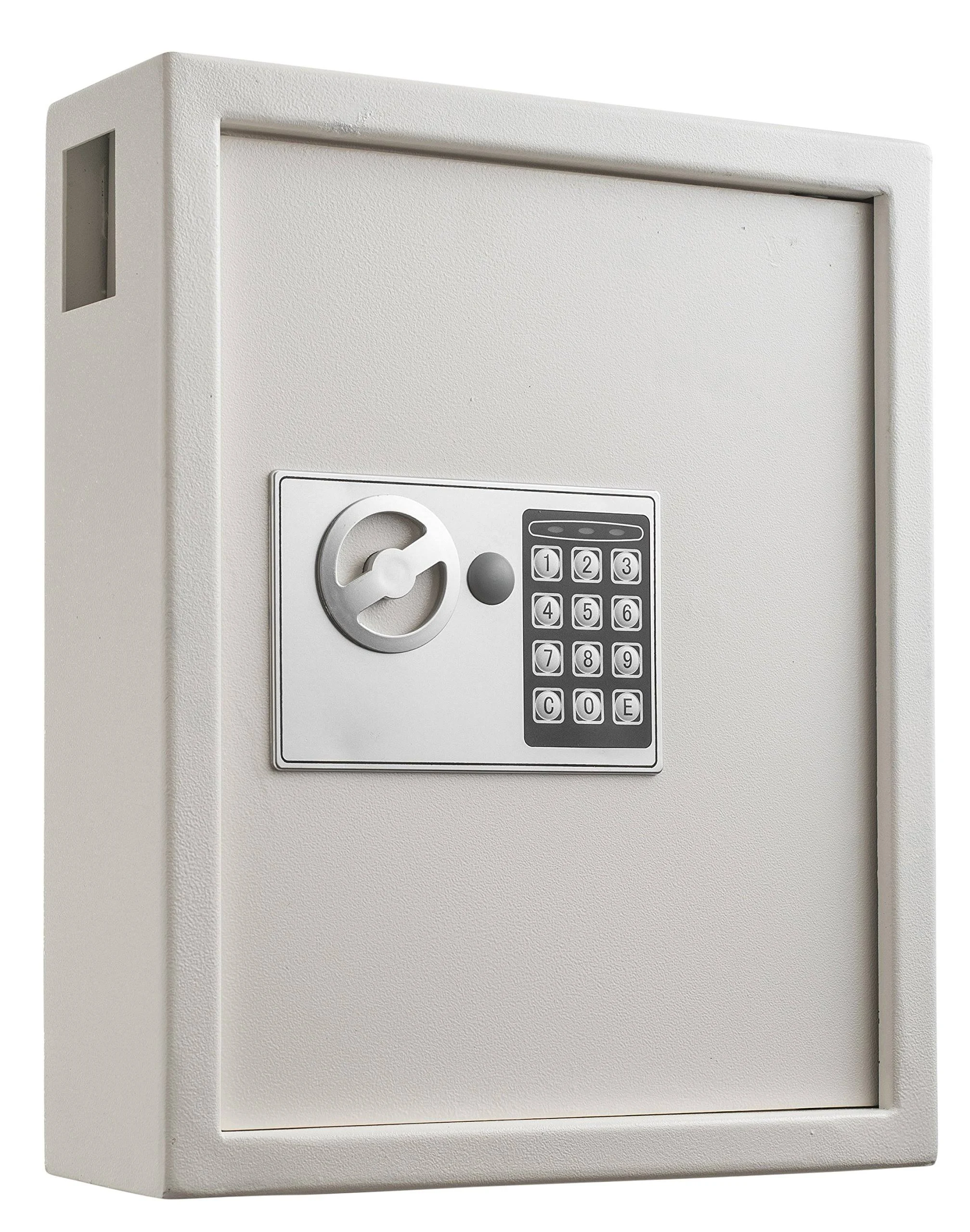 AdirOffice Secured ! 40-Key Cabinet with Digital Lock - Wall Mount Slim Key Stor