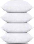 Utopia Bedding Throw Pillows (Set of 4, White)