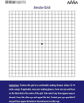 Amsler Grid Refrigerator Magnet for Daily Eye Screening for Macular Degeneration AMD and Glaucoma, as Recommended by Your Eye Doctor - Etsy