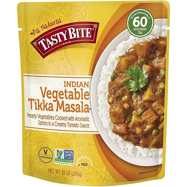 Tasty Bite Vegetable Tikka Masala, 10 oz (Pack of 6)