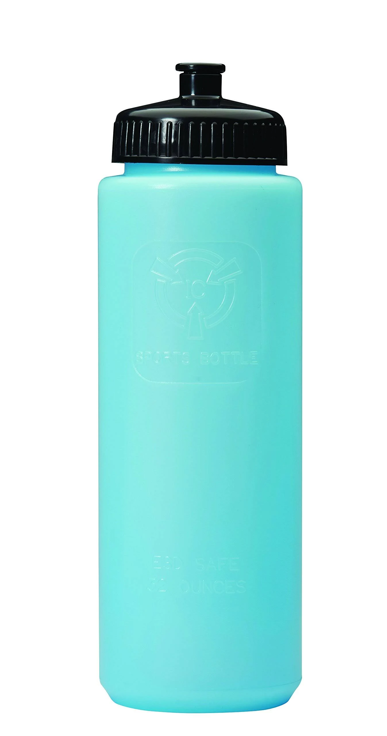 R&R Lotion SB-32-ESD I.C. Sports Water Bottle, ESD Safe, Pull/Push Cap, 32oz, Blue