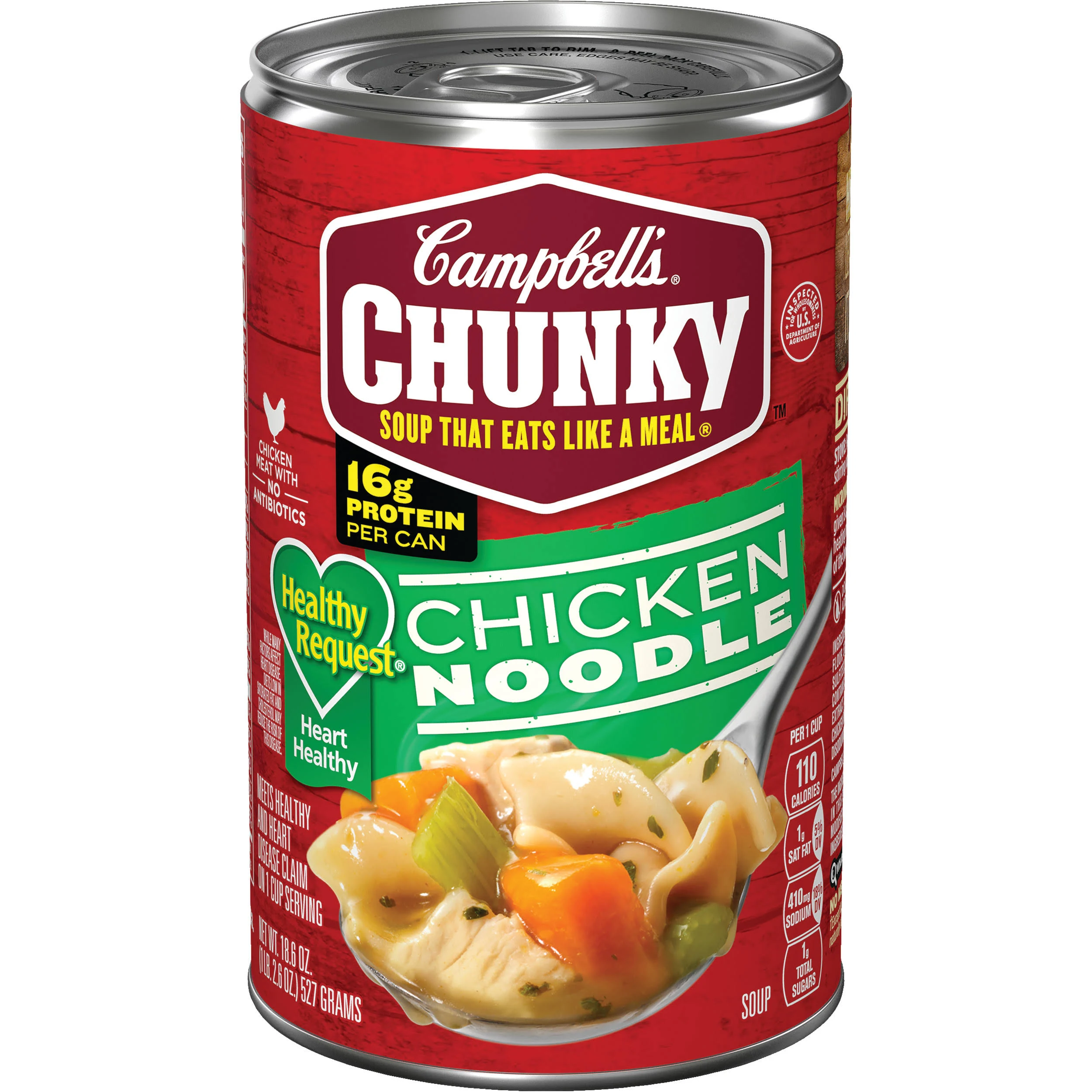 Campbell's Chunky Healthy Request Chicken Noodle Soup, 18.6 oz.