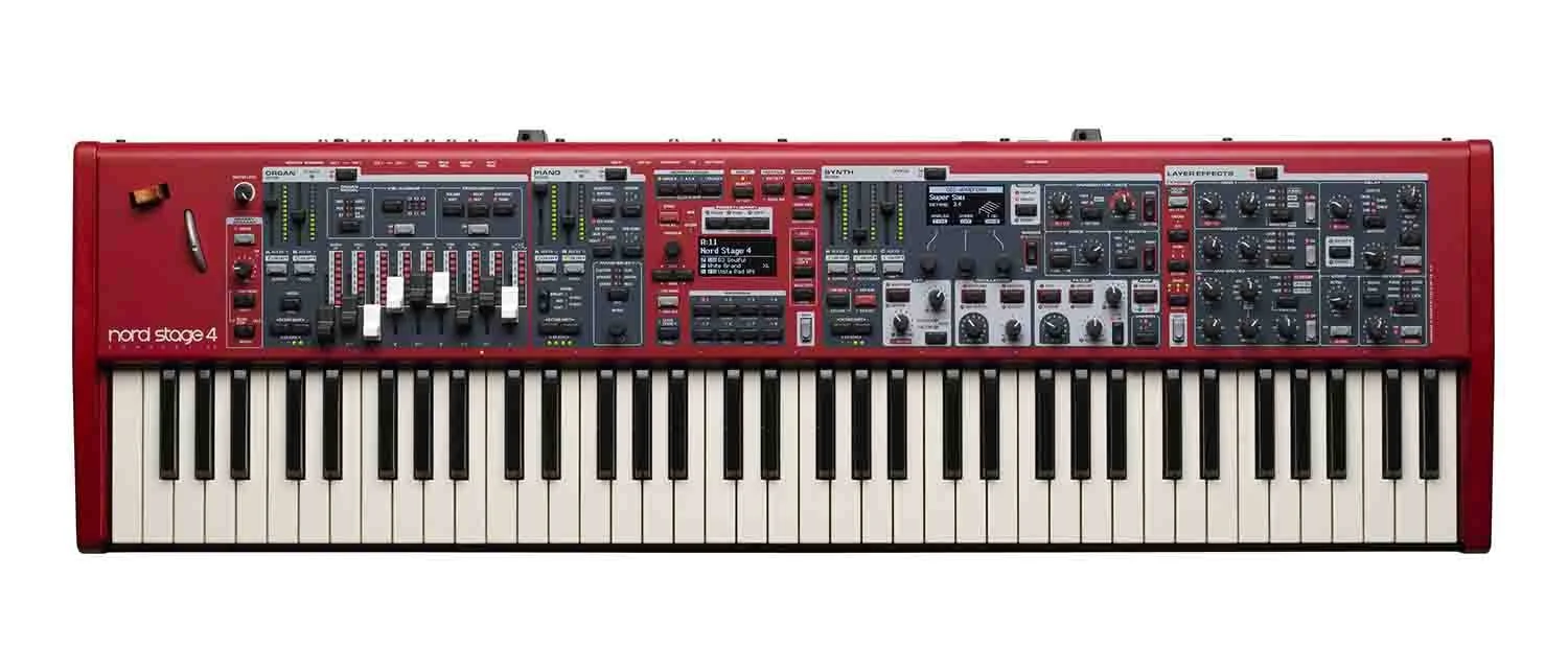 Nord Stage 4 SW73 Compact 73-Key Semi-Weighted Digital Piano | Reverb