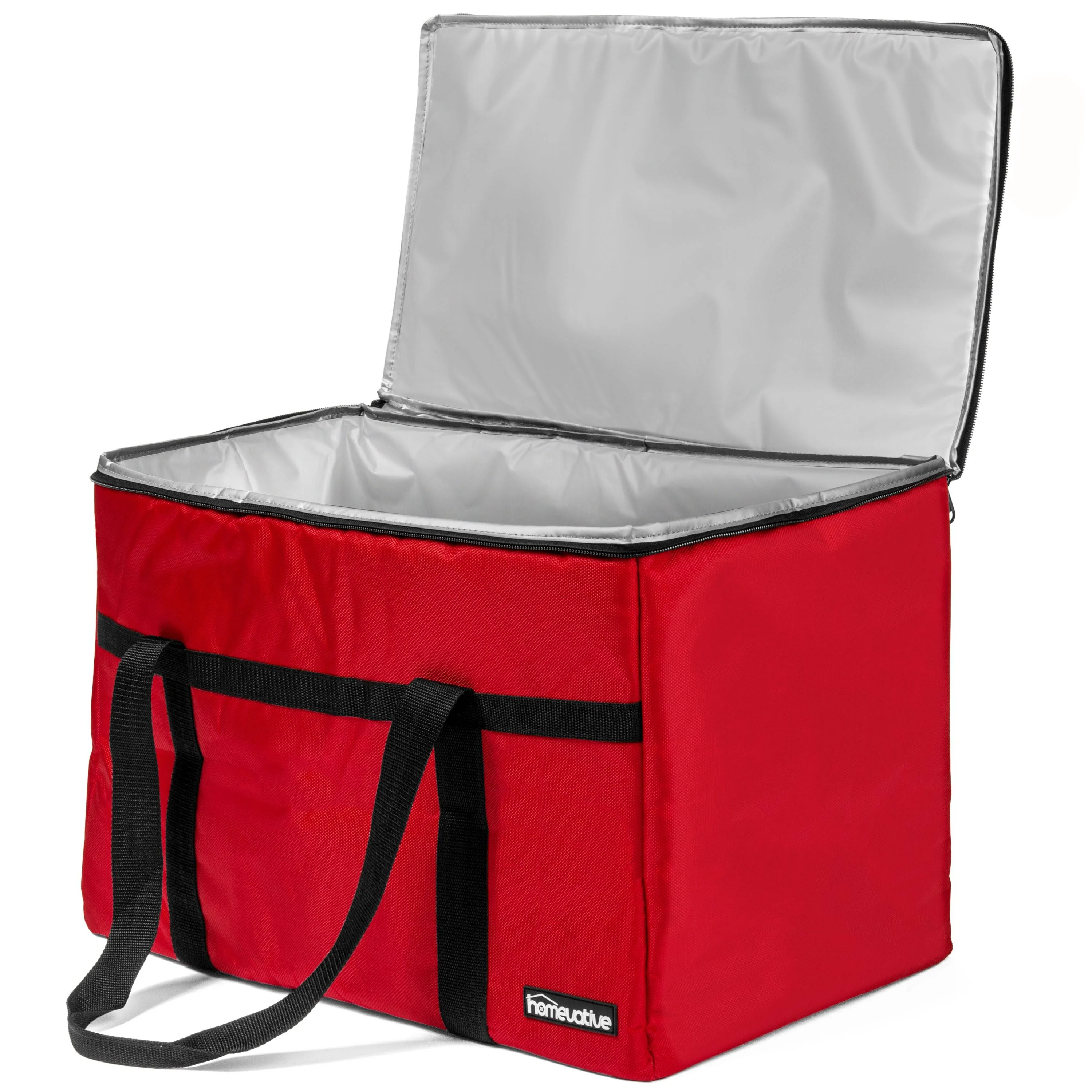 Homevative Nylon Insulated Food Delivery and Reusable Grocery Bag - for Catering