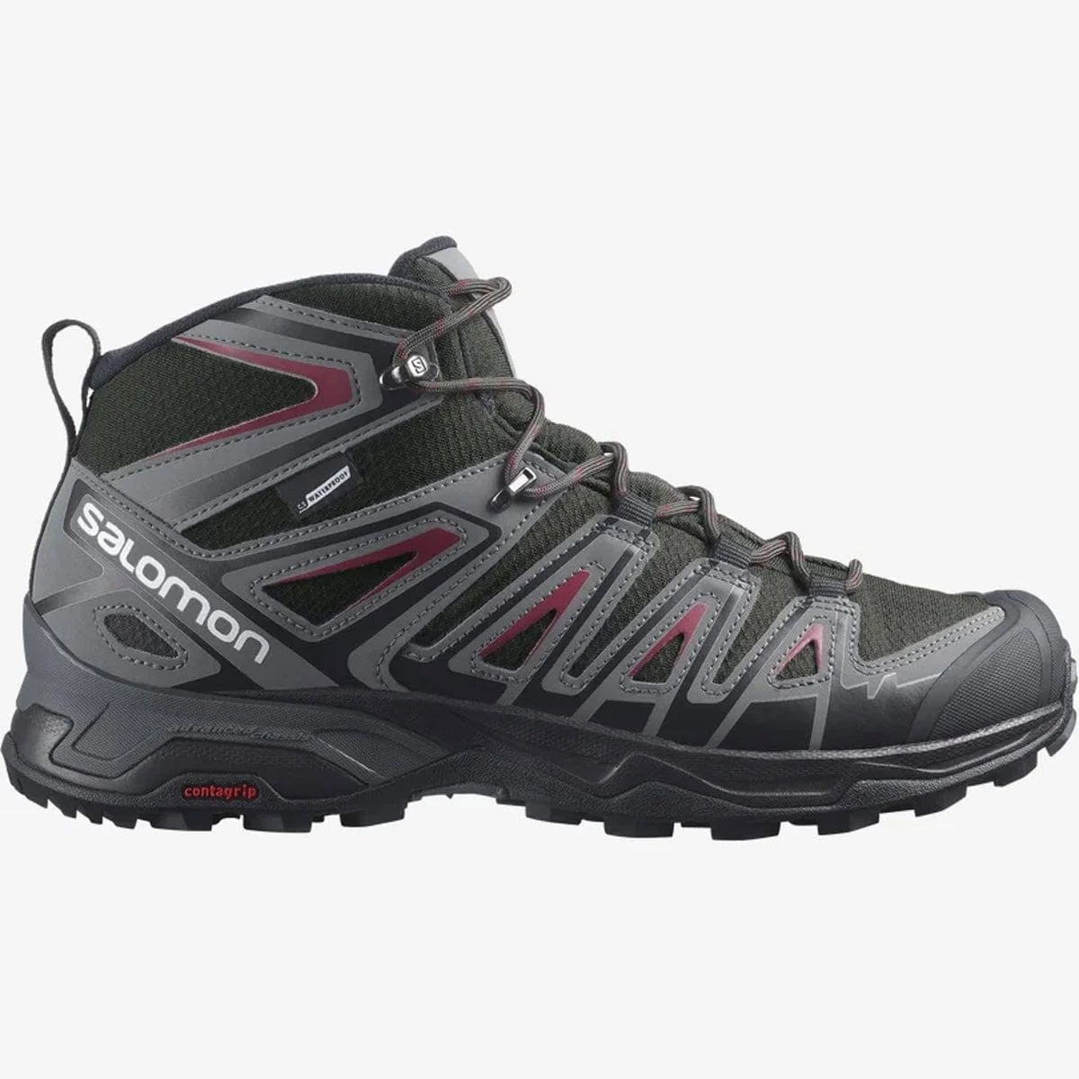 Salomon Men's X Ultra Pioneer Mid Waterproof Boots