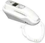 AT&amp;T TR1909 Trimline Corded Phone with Caller ID, White