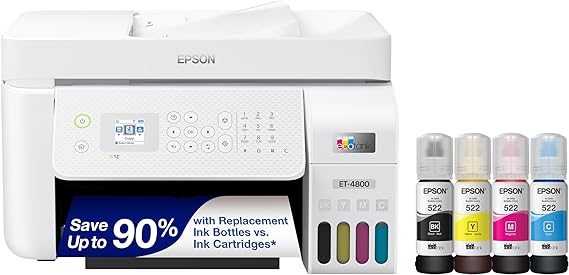 Epson EcoTank ET-4800 Inkjet Printer