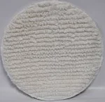 Oreck Orbiter ORB300, 400, Series Carpet Bonnet Pad White Cloth Part # 437-053 - Pack of 2