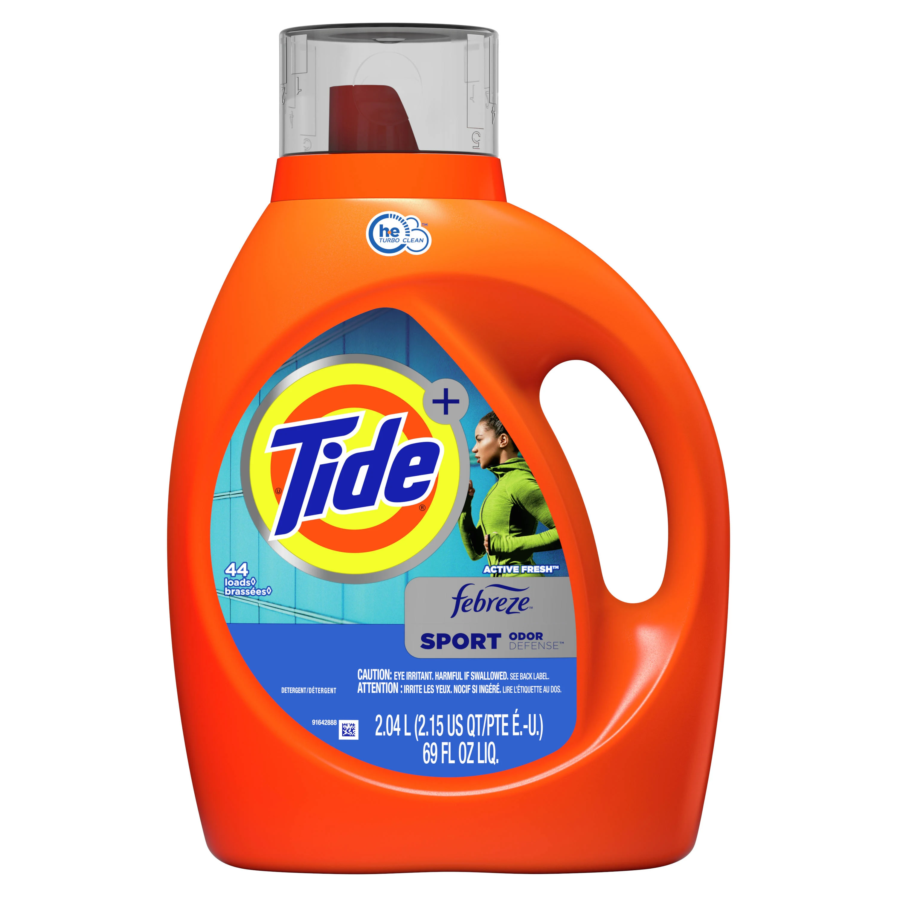 Tide Plus Febreze Sport Odor Defense Liquid Laundry Detergent