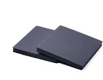 by Big UGGLY High-Density Foam Panels, Closed-Cell Insulation Foam Pads, Black, 12" X 12" X 1" (2 Pack)