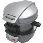 Hamilton Beach 25475 Breakfast Sandwich Maker, Silver