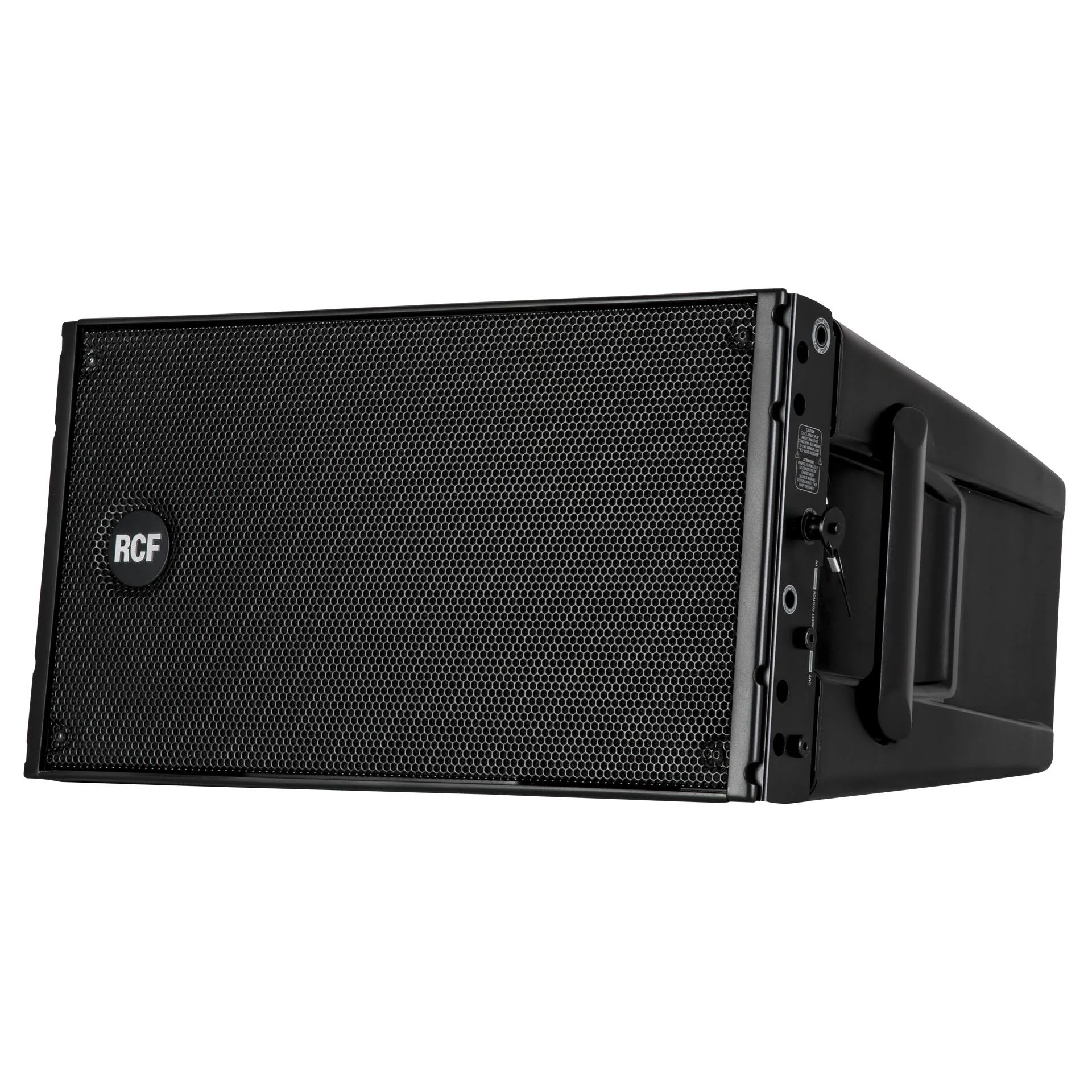 RCF HDL 10-A 1400-watt Dual 8-inch Active Line Array Module - Black (each)