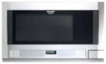 Sharp 1.5-cu ft 1100-Watt Built-In Microwave with Sensor Cooking Controls and Speed Cook (Stainless Steel)