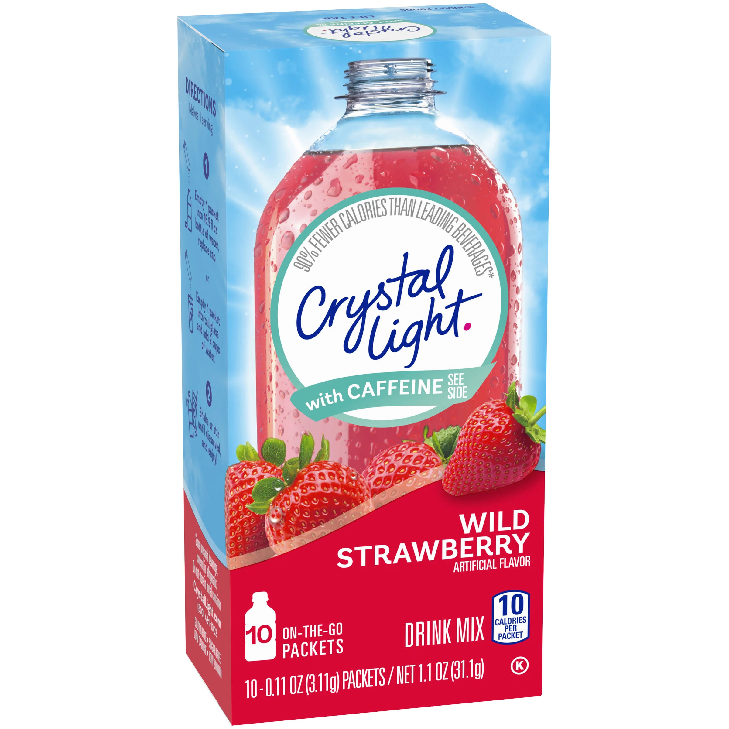 Crystal Light Wild Strawberry Drink Mix (1.1 oz)