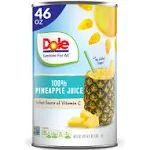 Dole 100% Pineapple Juice, 100% Fruit Juice with Added Vitamin C, 8.4 Fl Oz (Pack of 24)