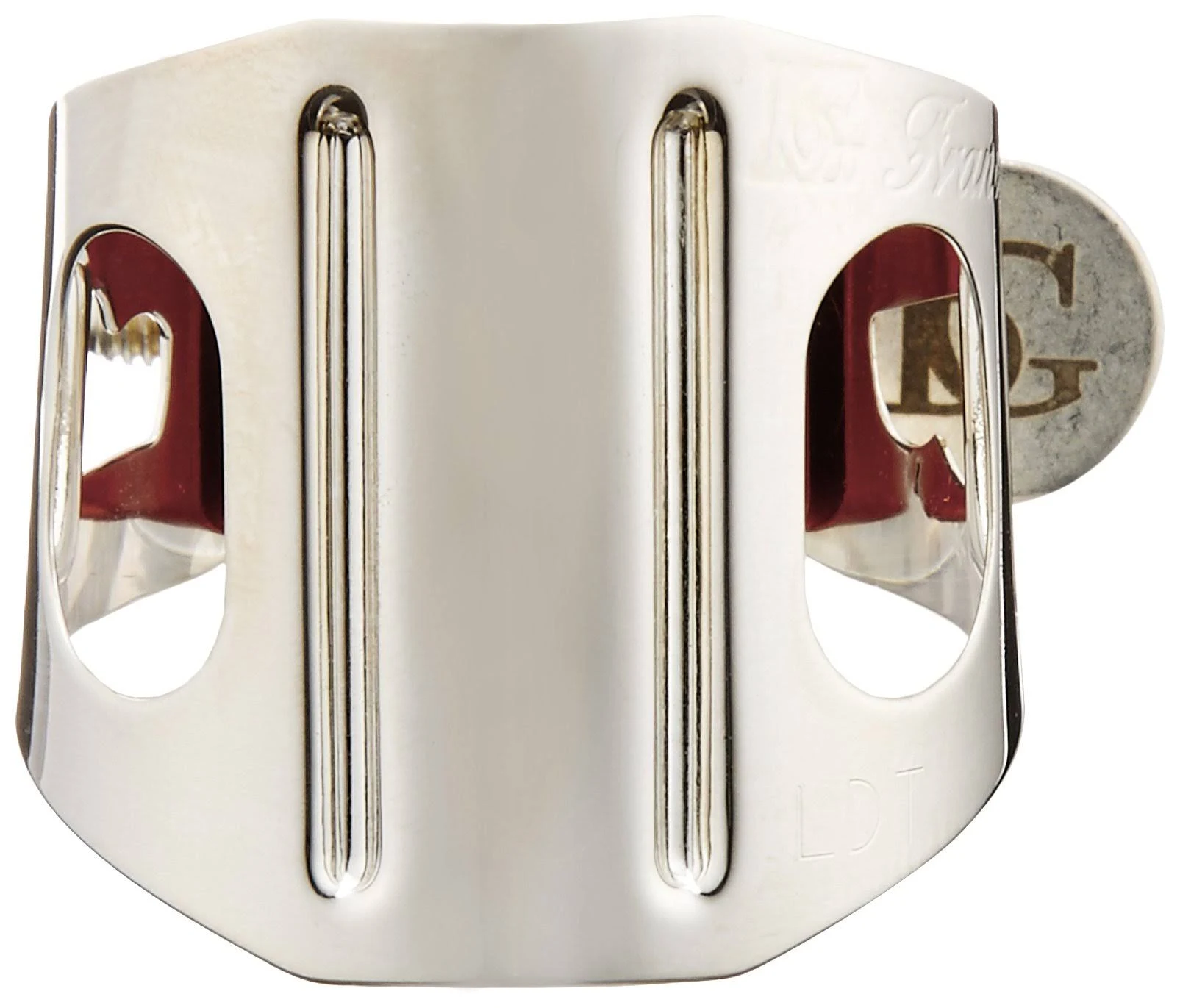 BG LDT Duo Tenor Saxophone Ligature, Silver-Plated